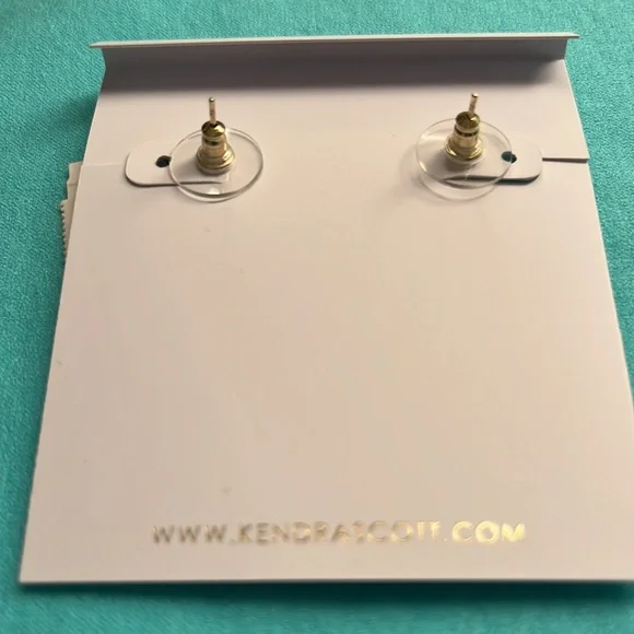 NWT Kendra Scott Levi Earrings In Gold💓 - Picture 5 of 6